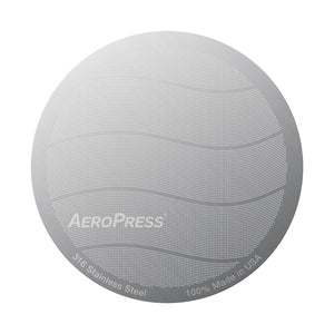Daugkartinis plieninis filtras "AeroPress" kavinukui