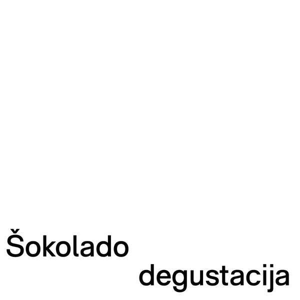 "Šokolado degustacijos" kuponas