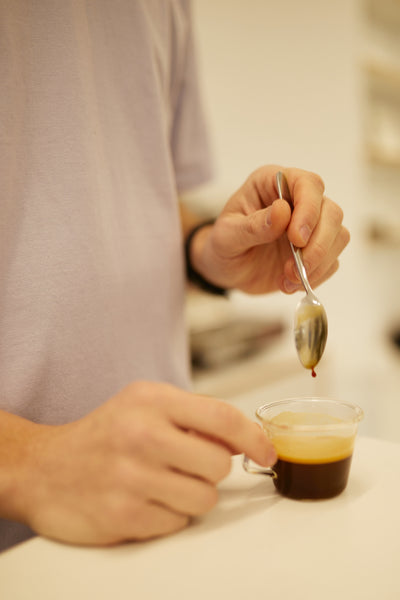 Stikliniai espresso puodeliai