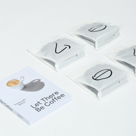 Set — LET THERE BE COFFEE book and world coffees