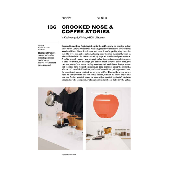 Book 150 COFFEE SHOPS YOU NEED TO VISIT BEFORE YOU DIE