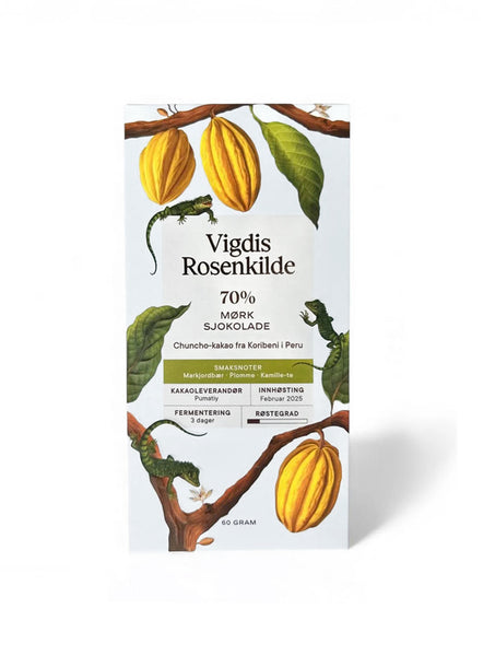 Juodasis šokoladas 70% - Vigdis Rosenkilde