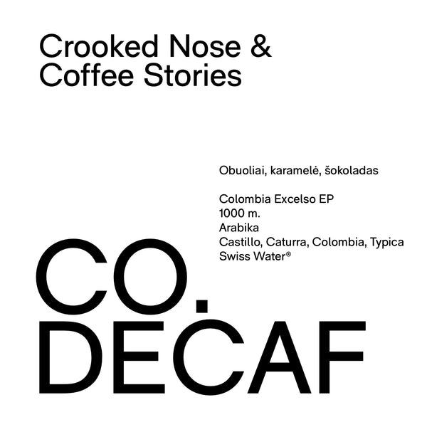 Colombia EXCELSO EP SW DECAF — CO.DECAF