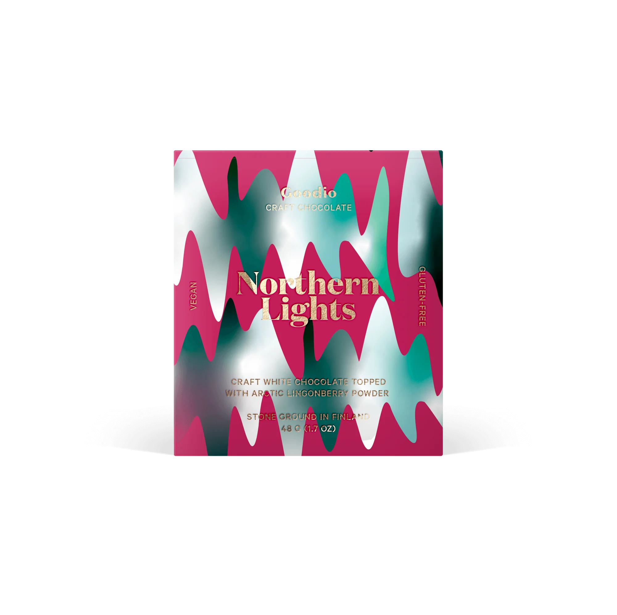 Baltasis šokoladas su spanguolėmis - GOODIO