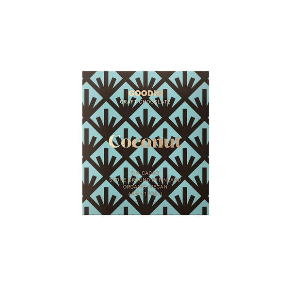 Šokoladas su kokoso drožlėmis 51% - GOODIO